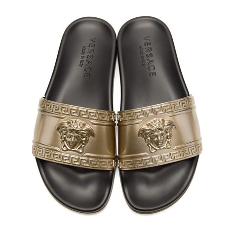 new men versace slides|Versace slides men sale.